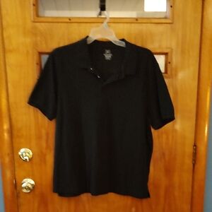 George Classic Black Polo Shirt
